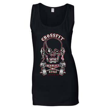 “CROSSFIT DEADLIFT INC STYLE” Ladies' Tank Top