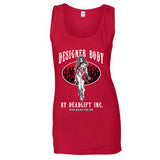“DESIGNER BODY BY DEADLIFT INC” Ladies' Tank Top