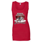 “DEADLY ACCURATE...EVENTUALLY” Ladies' Tank Top