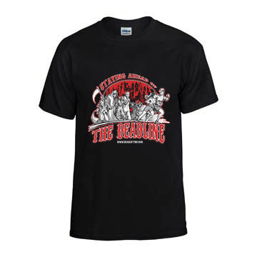 “STAYING AHEAD OF THE DEADLINE” T-shirt