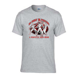 “NO POINT IN WASTING A PERFECTLY GOOD BRAIN” T-shirt