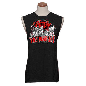 “STAYING AHEAD OF THE DEADLINE” Sleeveless