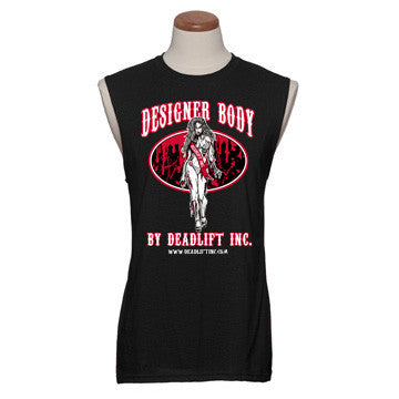 “DESIGNER BODY BY DEADLIFT INC” Sleeveless