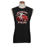 “KEEP YOUR HEAD IN THE GAME” Sleeveless