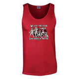 “WE ATE THE STICK FAMILY...GOOD SOURCE OF PROTEIN” Men’s Tank Top
