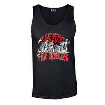 “STAYING AHEAD OF THE DEADLINE” Men’s Tank Top