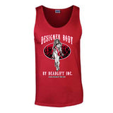 “DESIGNER BODY BY DEADLIFT INC” Men’s Tank Top