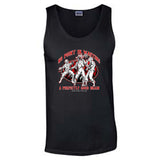 “NO POINT IN WASTING A PERFECTLY GOOD BRAIN” Men’s Tank Top