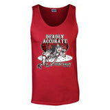 “DEADLY ACCURATE...EVENTUALLY” Men’s Tank Top