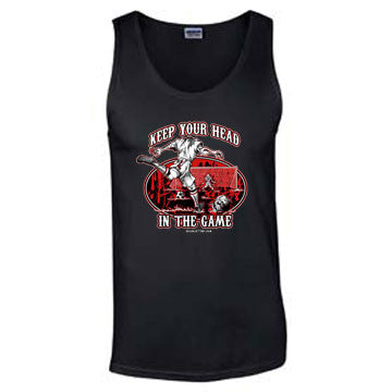 “KEEP YOUR HEAD IN THE GAME” Men’s Tank Top