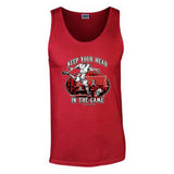 “KEEP YOUR HEAD IN THE GAME” Men’s Tank Top