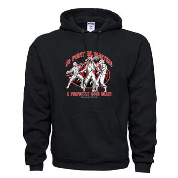 “NO POINT IN WASTING A PERFECTLY GOOD BRAIN” Hoodie Sweatshirt