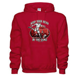 “KEEP YOUR HEAD IN THE GAME” Hoodie Sweatshirt