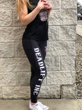 Ladies Leggings: Deadlift