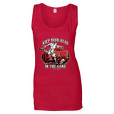 “KEEP YOUR HEAD IN THE GAME” Ladies' Tank Top