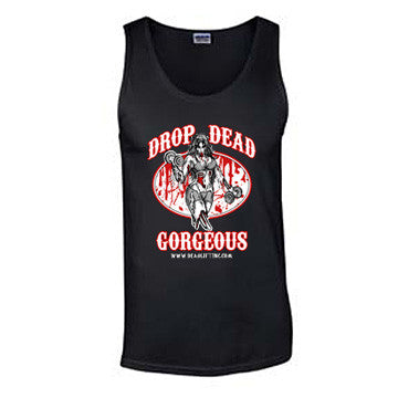 “DROP DEAD GORGEOUS” Men’s Tank Top