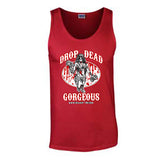 “DROP DEAD GORGEOUS” Men’s Tank Top